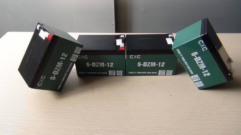 B&igrave;nh ắc quy xe đạp điện